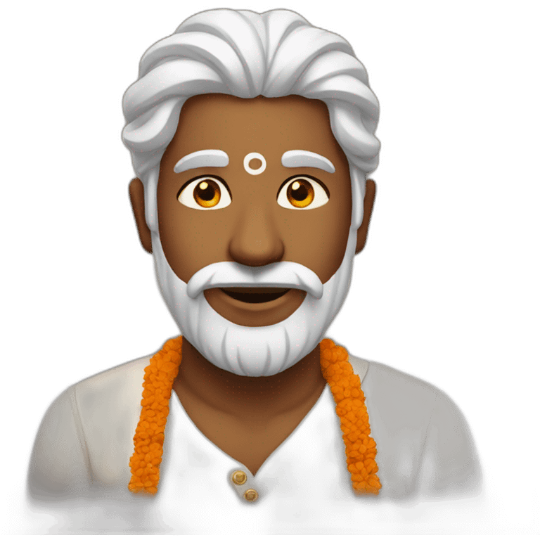 Hindu man emoji