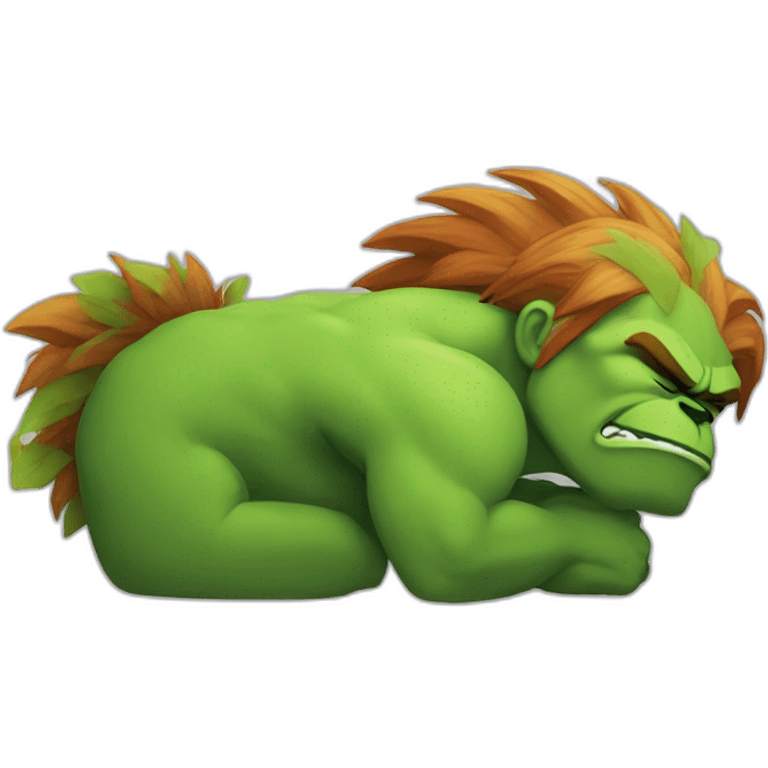 BLANKA SLEEPING emoji