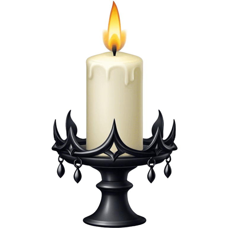 Gothic candle  emoji