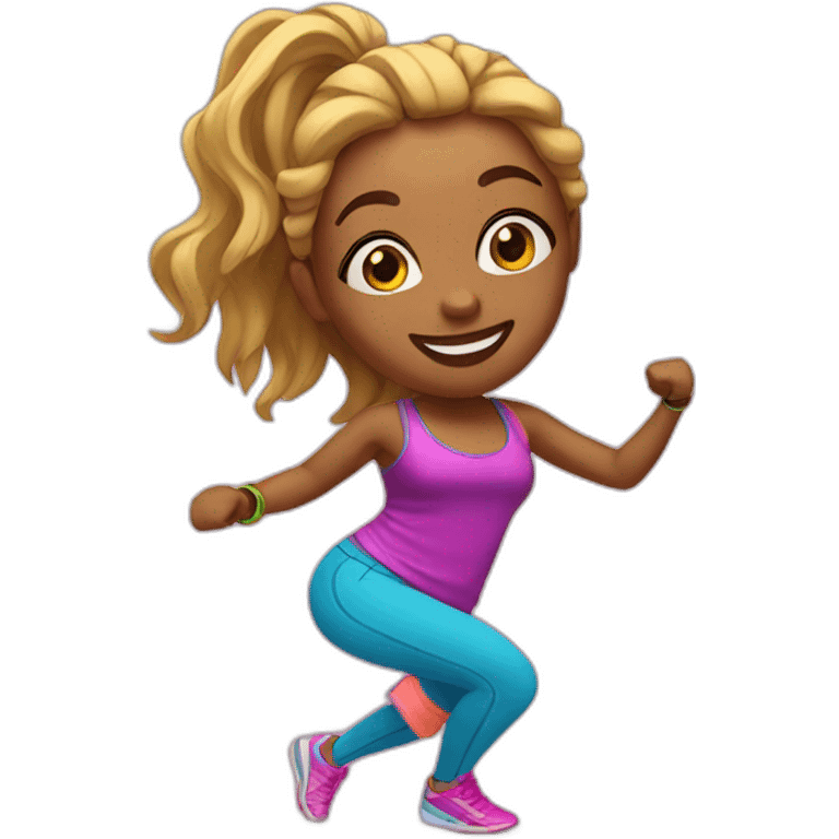 zumba girls emoji