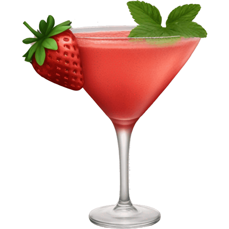 Strawberry daiquiri  emoji