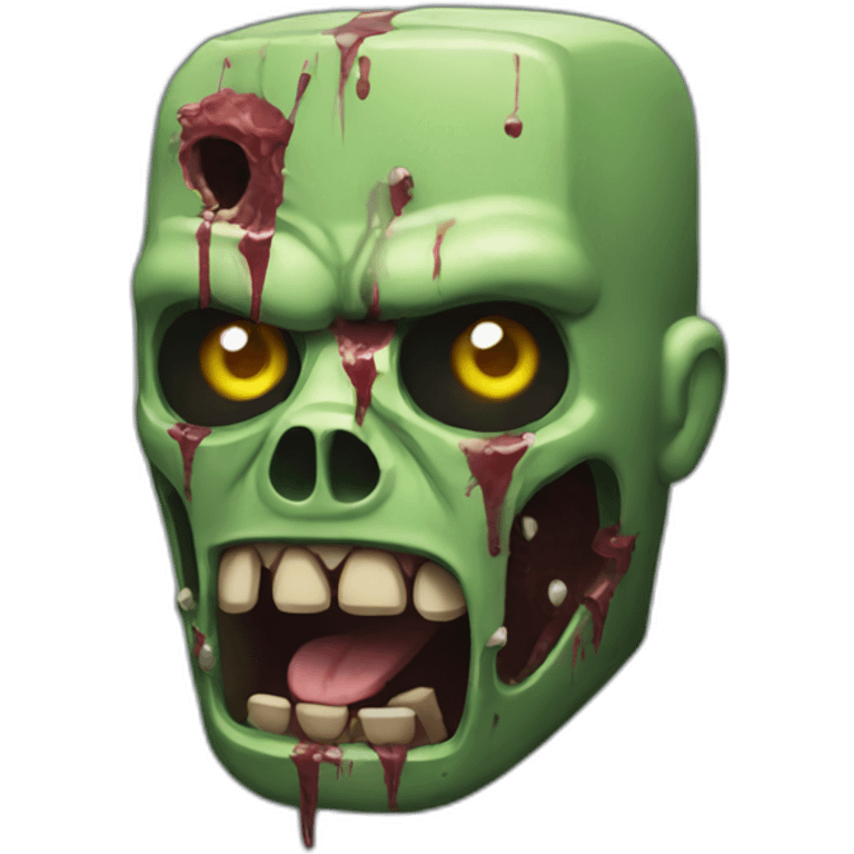 Zombie boxeador emoji