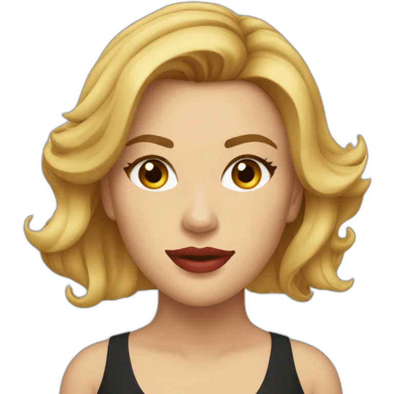 scarlett Johanson emoji