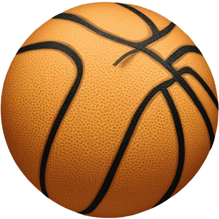 basketball ball beige emoji