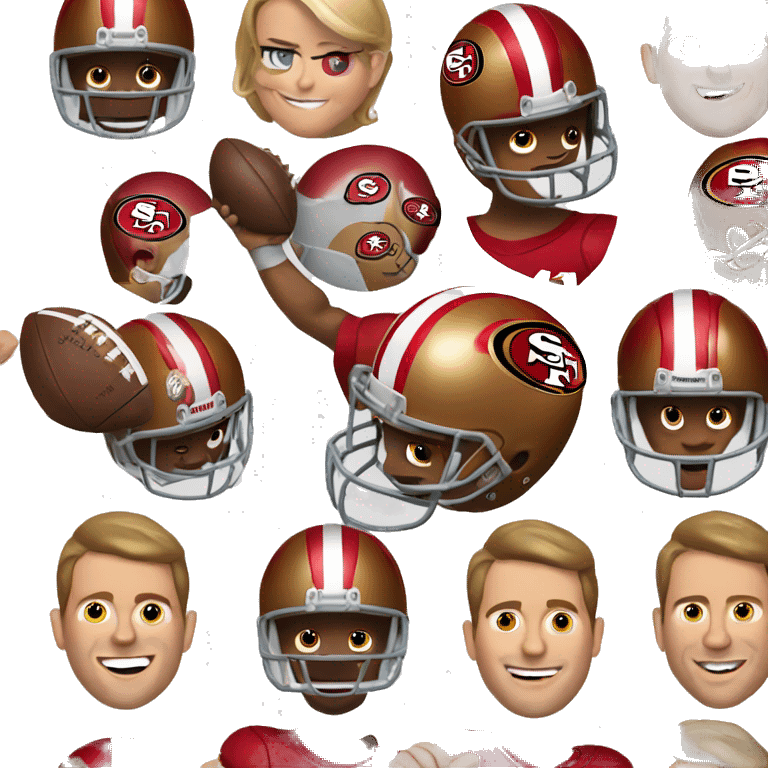 49ers winning the Super Bowl emoji