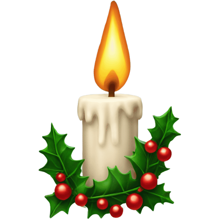 Christmas Candle  emoji