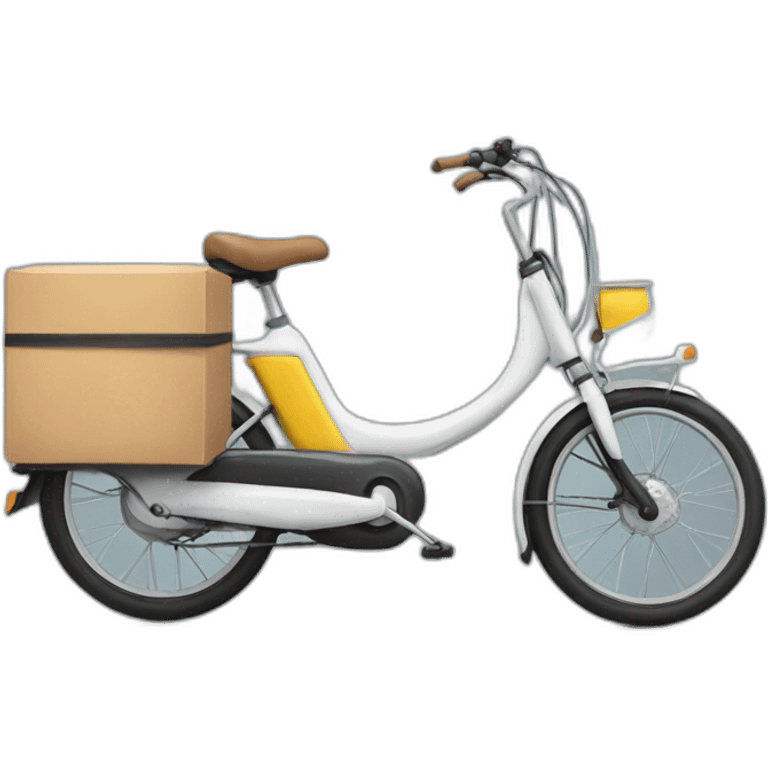 courier bike emoji