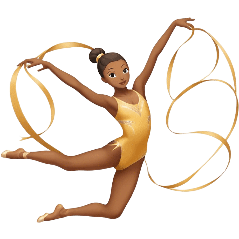 Gimnasia ritmica emoji