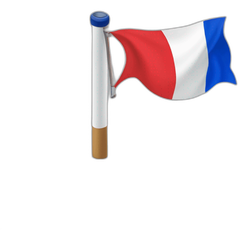 Les WC en drapeau de France emoji