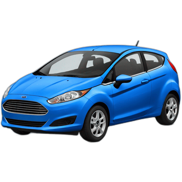 blue ford fiesta emoji