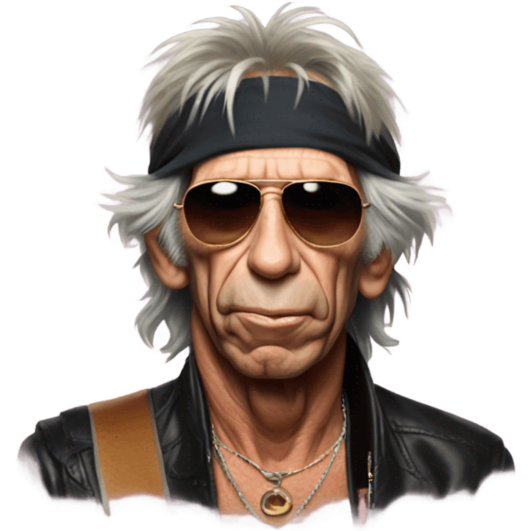 Keith Richards cool emoji