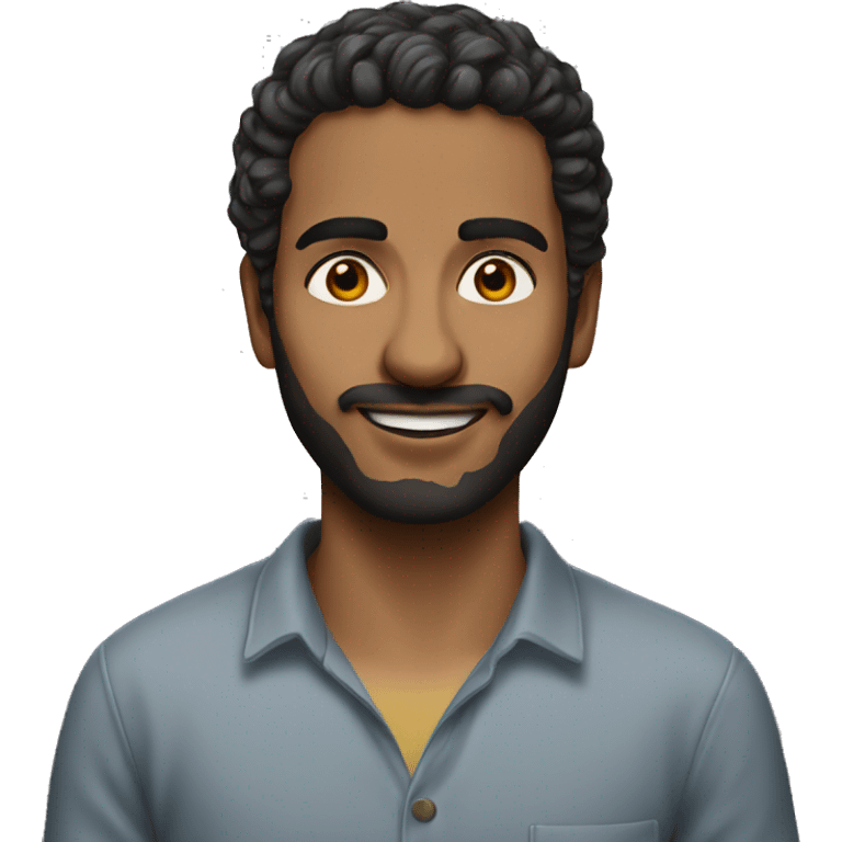 photorealistic Faisal emoji