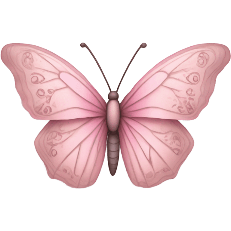 Aesthetic pink butterfly  emoji