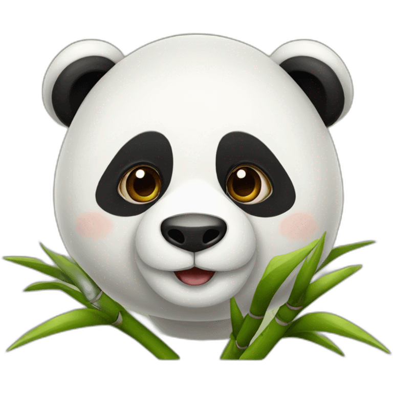 Bambu oso panda emoji