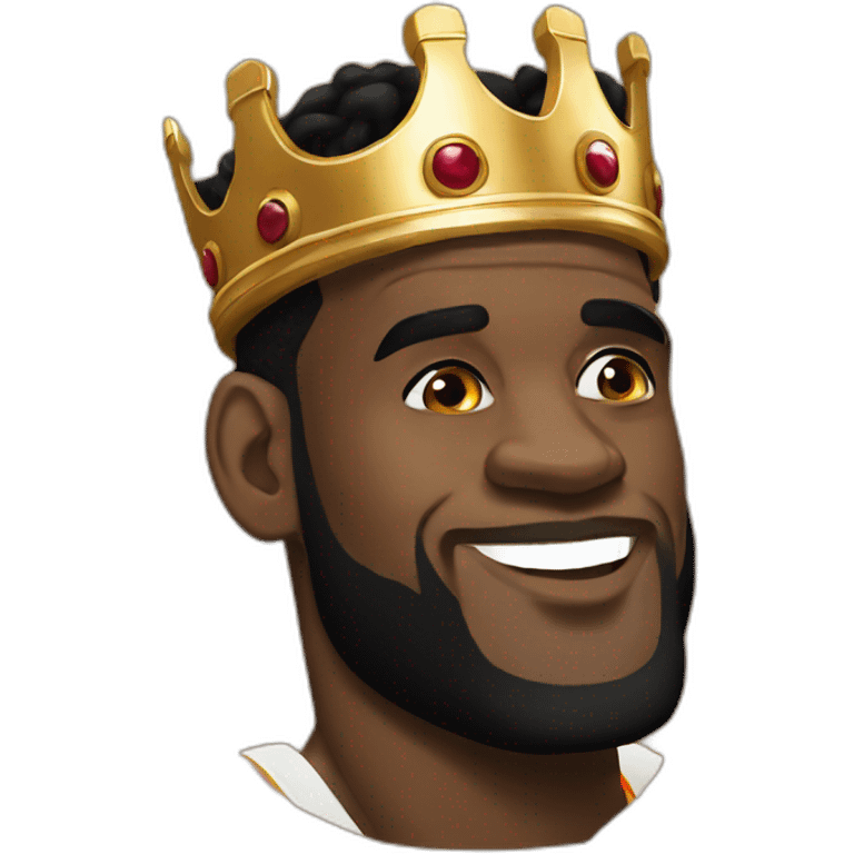 lebron james king emoji