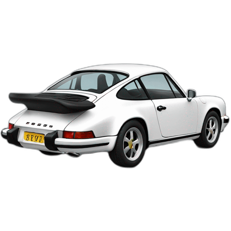 Porsche 911 dernière emoji