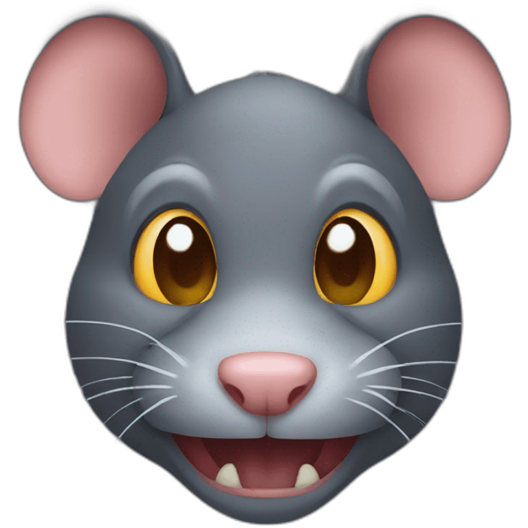 evil rat emoji