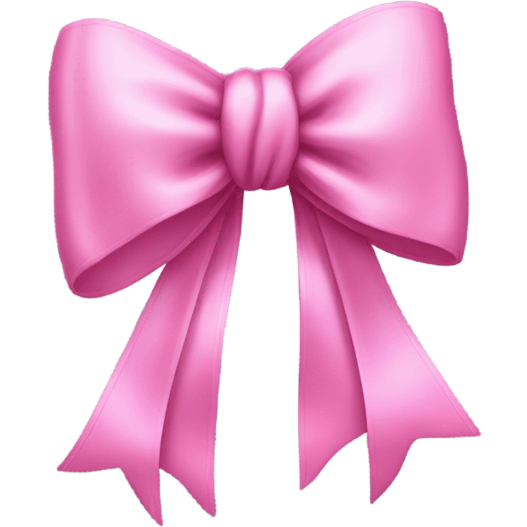 Pink bow emoji