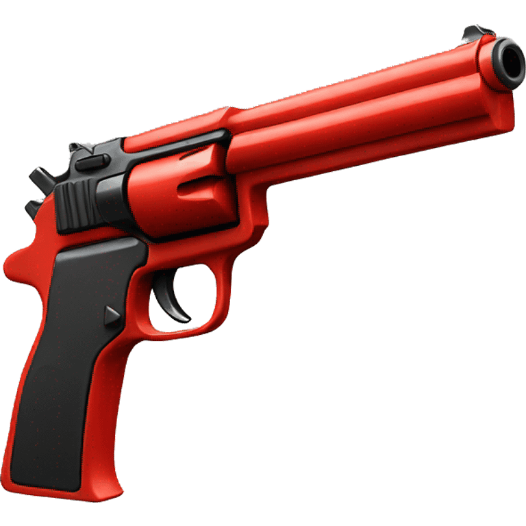 Red gun emoji