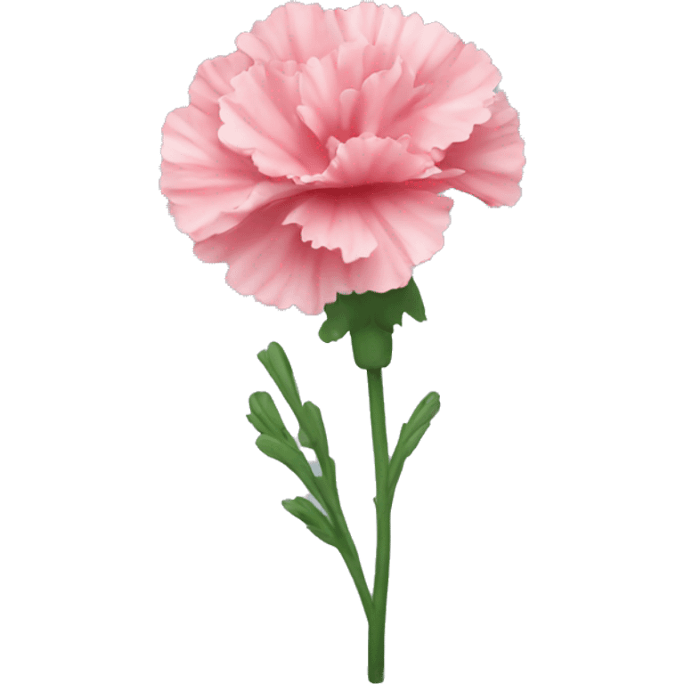 Carnation minimalistic emoji emoji