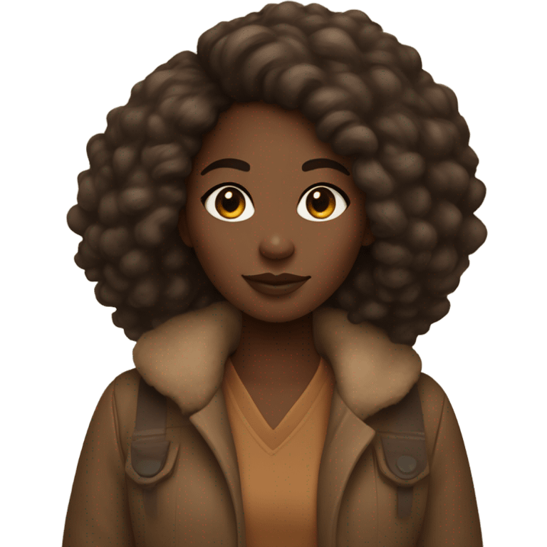 earthy black girl emoji