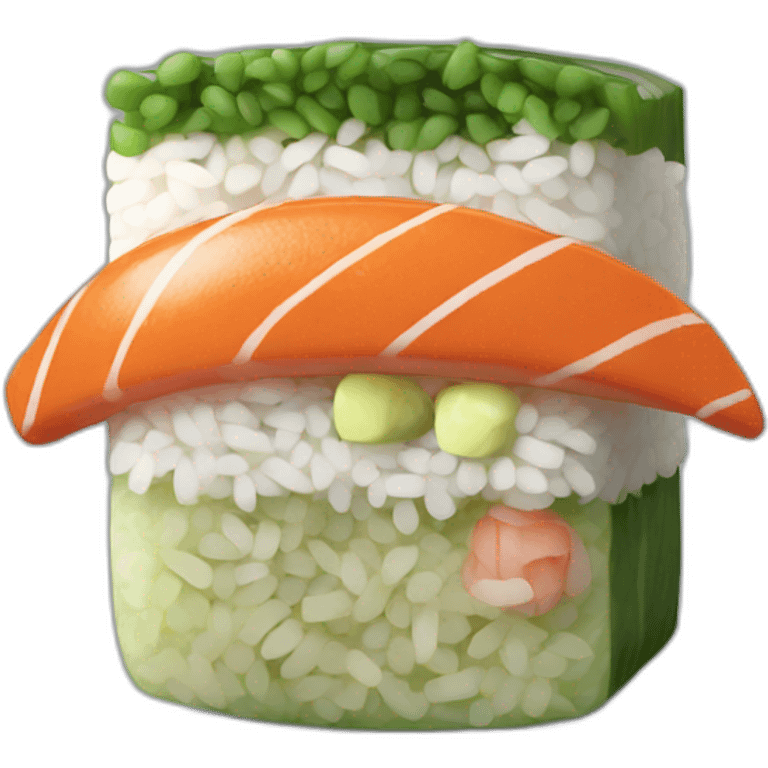 Sushi super-héros emoji