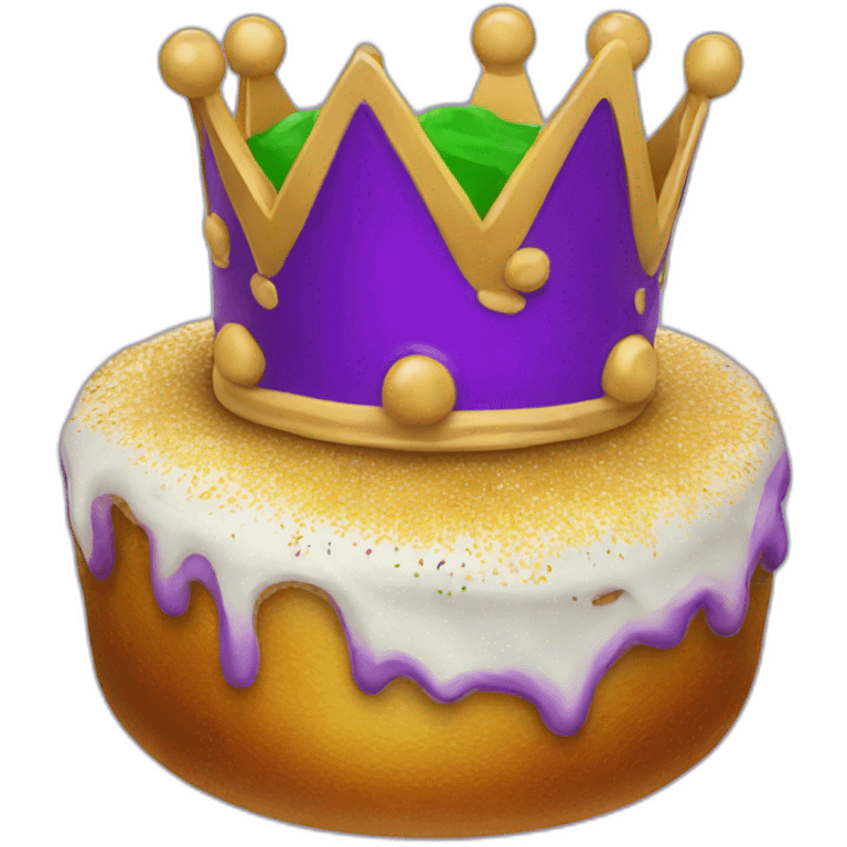 king cake emoji