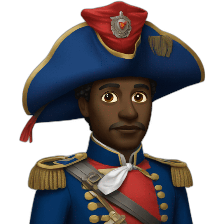 Dessalines + HAITI emoji