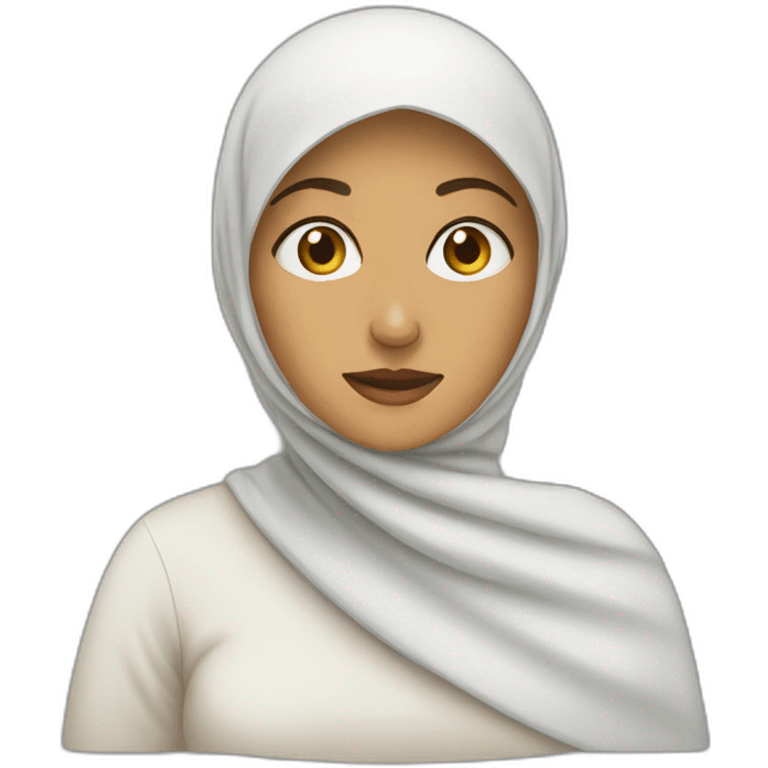 Women in hidjab emoji