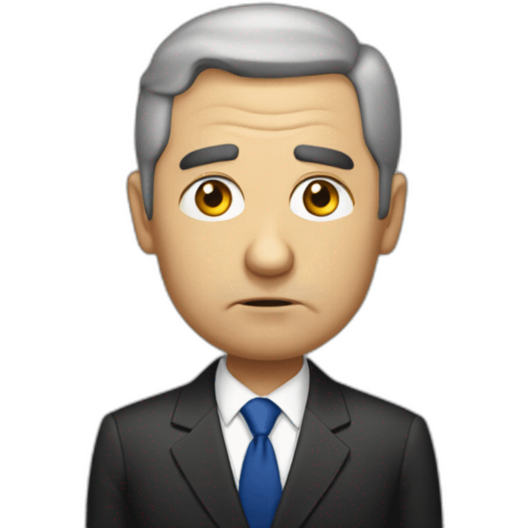 romanian president sad emoji