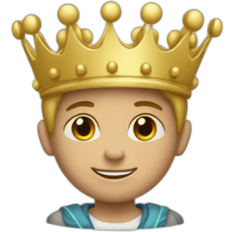 boy,crown,dollars emoji