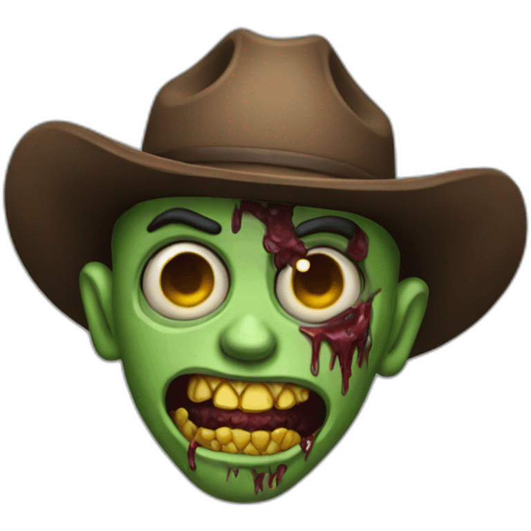 cowboy zombie emoji