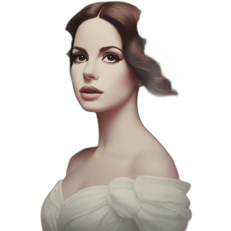 Lana Del Rey “Ultraviolence” album cover. Cruel World. emoji