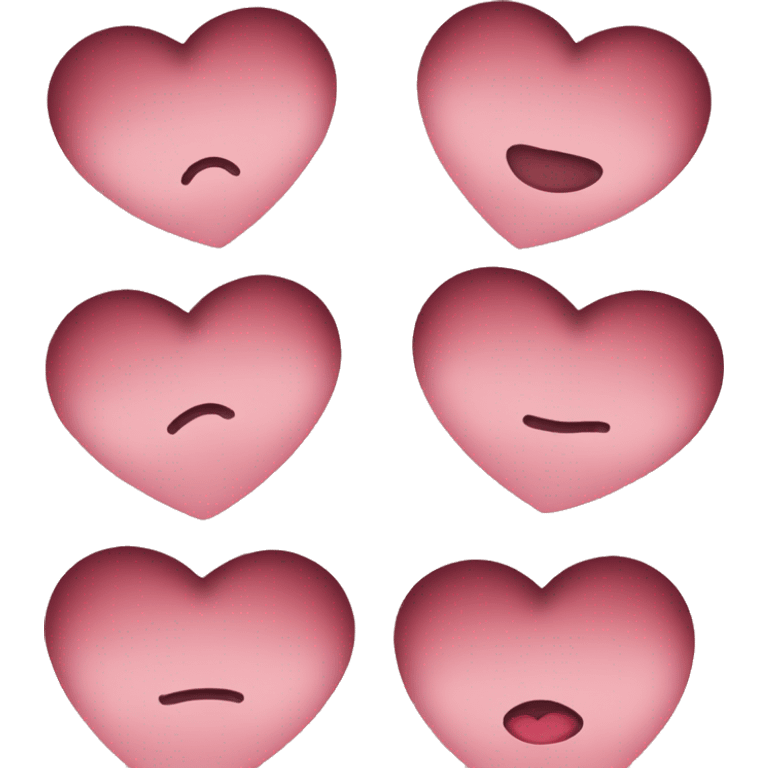 cute heart kissy face  emoji