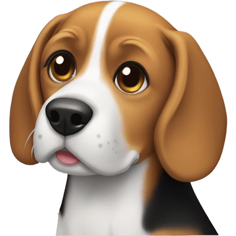 a beagle  emoji