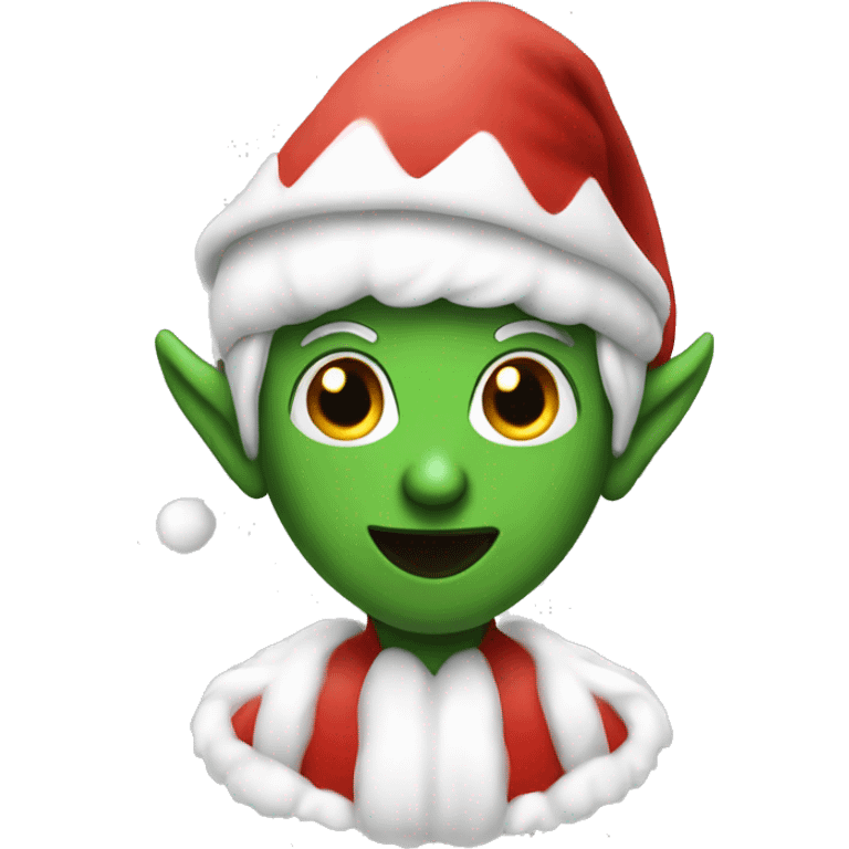 Peppermint elf  emoji