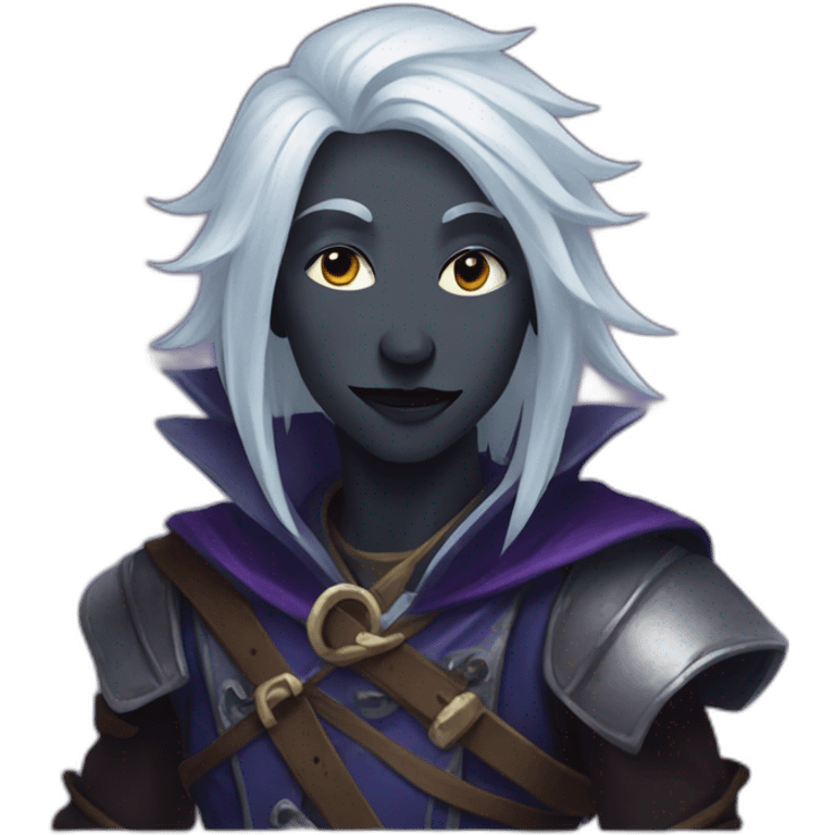 Drow bard dnd emoji