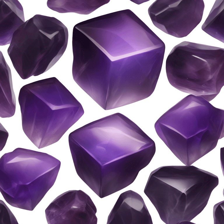 purple obsidian crystal emoji