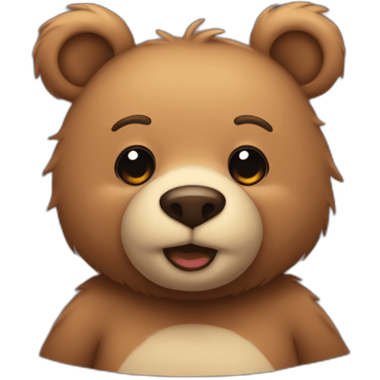 gay bear emoji