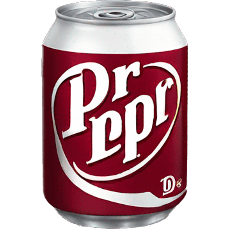 Dr pepper can emoji