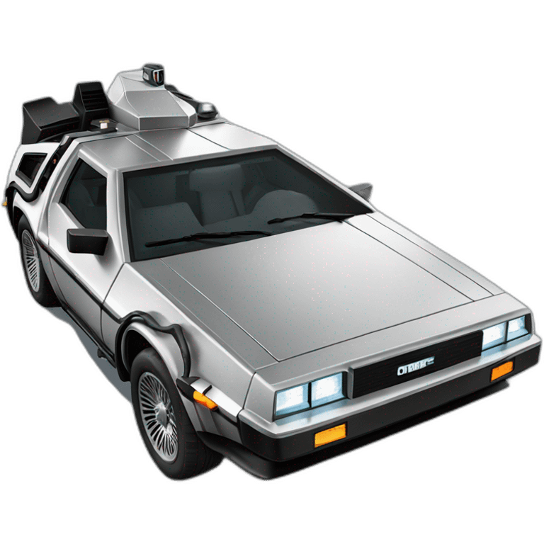 Delorean emoji