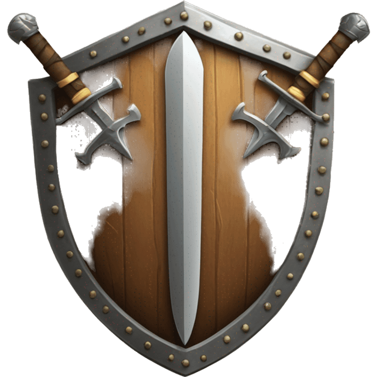 shield and crossed swords emoji