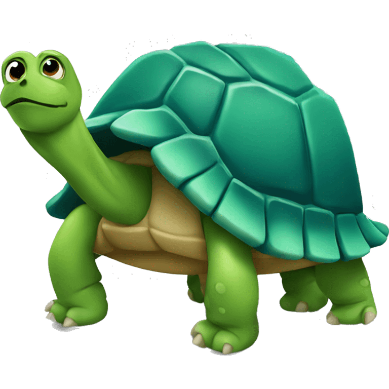 Una tortuga  emoji