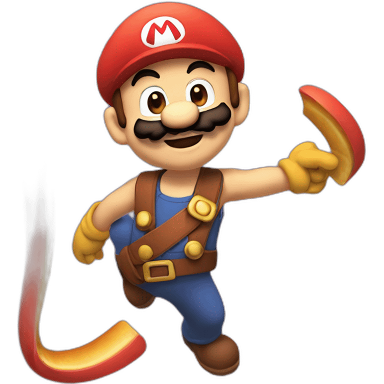 Boomerang Mario emoji