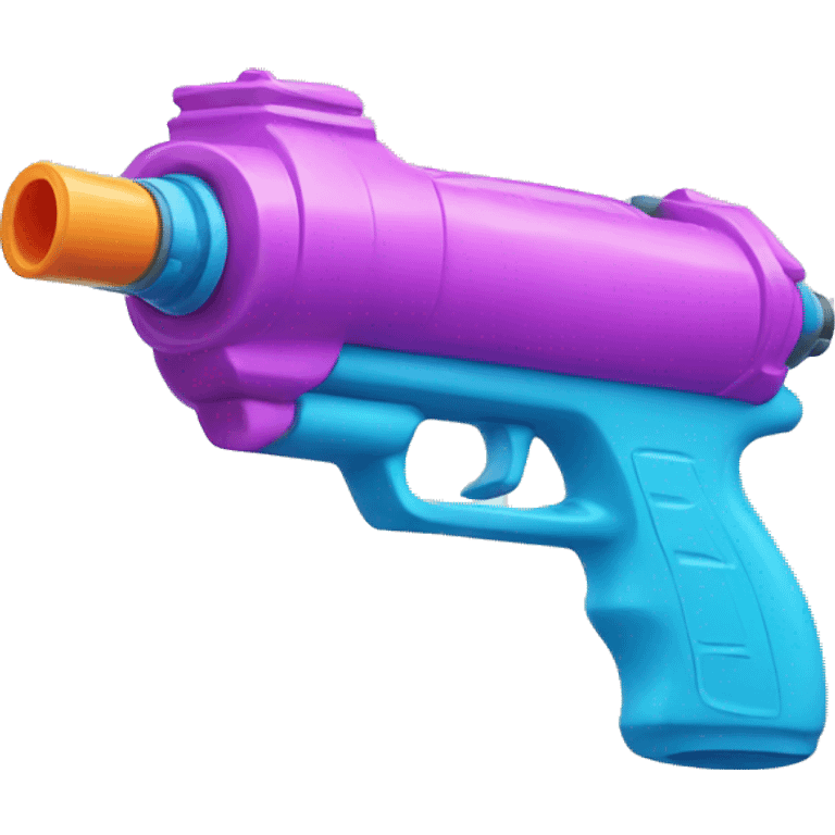 water gun emoji