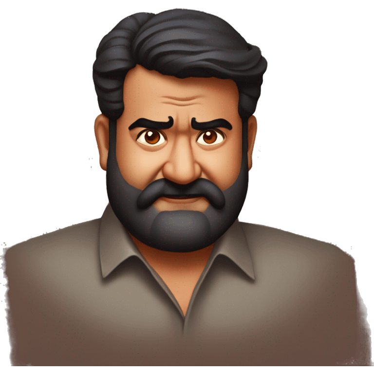 Indian actor mohanlal emoji