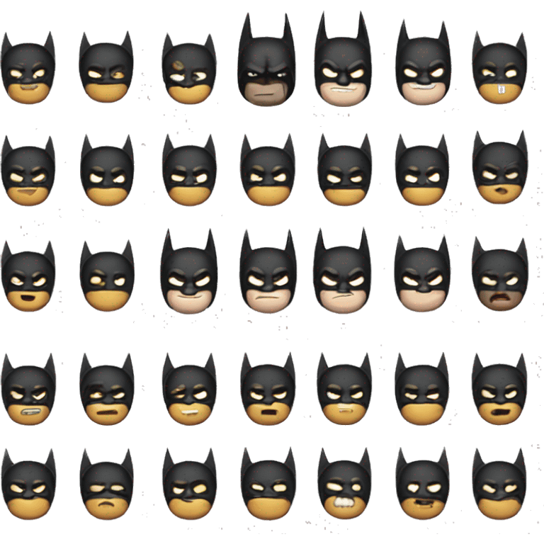 bat man emoji