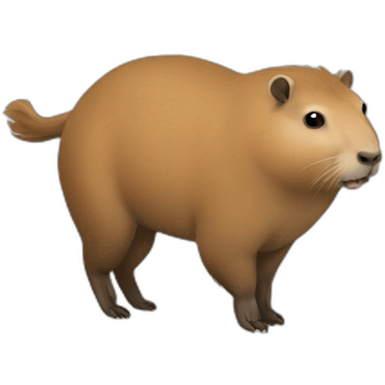 A capybara emoji