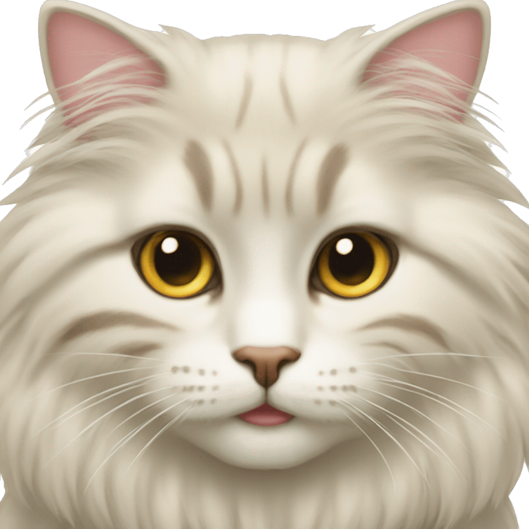 Gato angora tigreafo emoji