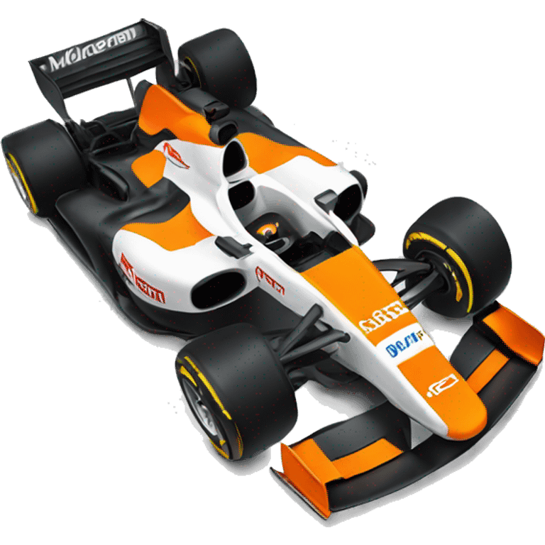 mclaren formula 1 car  emoji